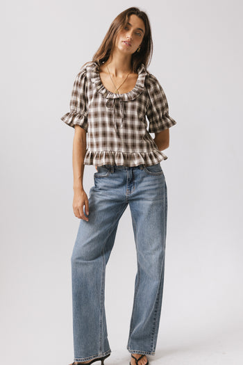 BROWN TONE SHIRT