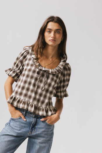 BROWN Blouse