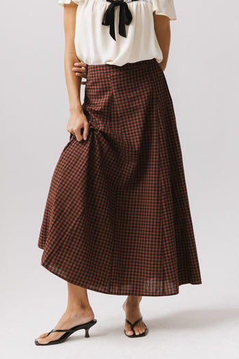 Misaligned Gingham Panels