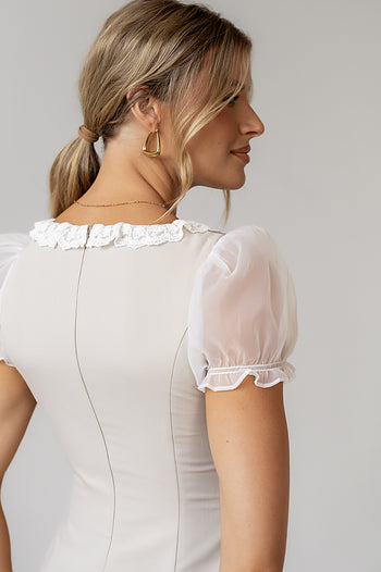ZIP UP BACK CLOSURE