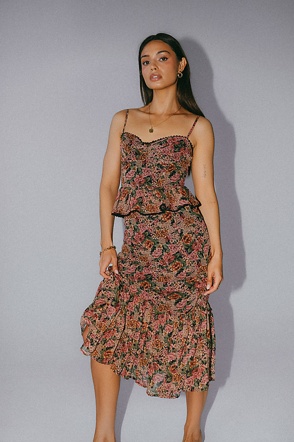 Floral Midi Dress