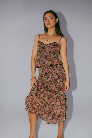Jennie Floral Midi Dress - FINAL SALE