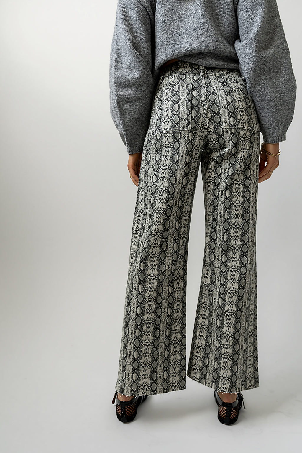 back pockets on denim 