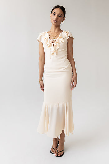  Maxi Dress in Ivory
