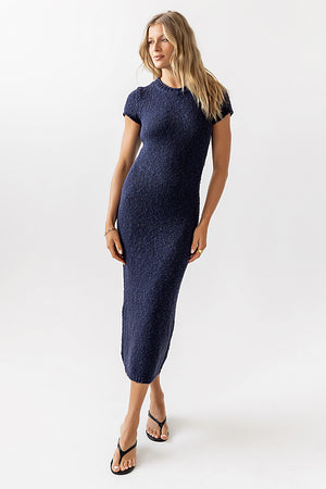 Hadley Knit Maxi Dress in Navy - FINAL SALE Hadley Knit Maxi Dress in Navy - FINAL SALE