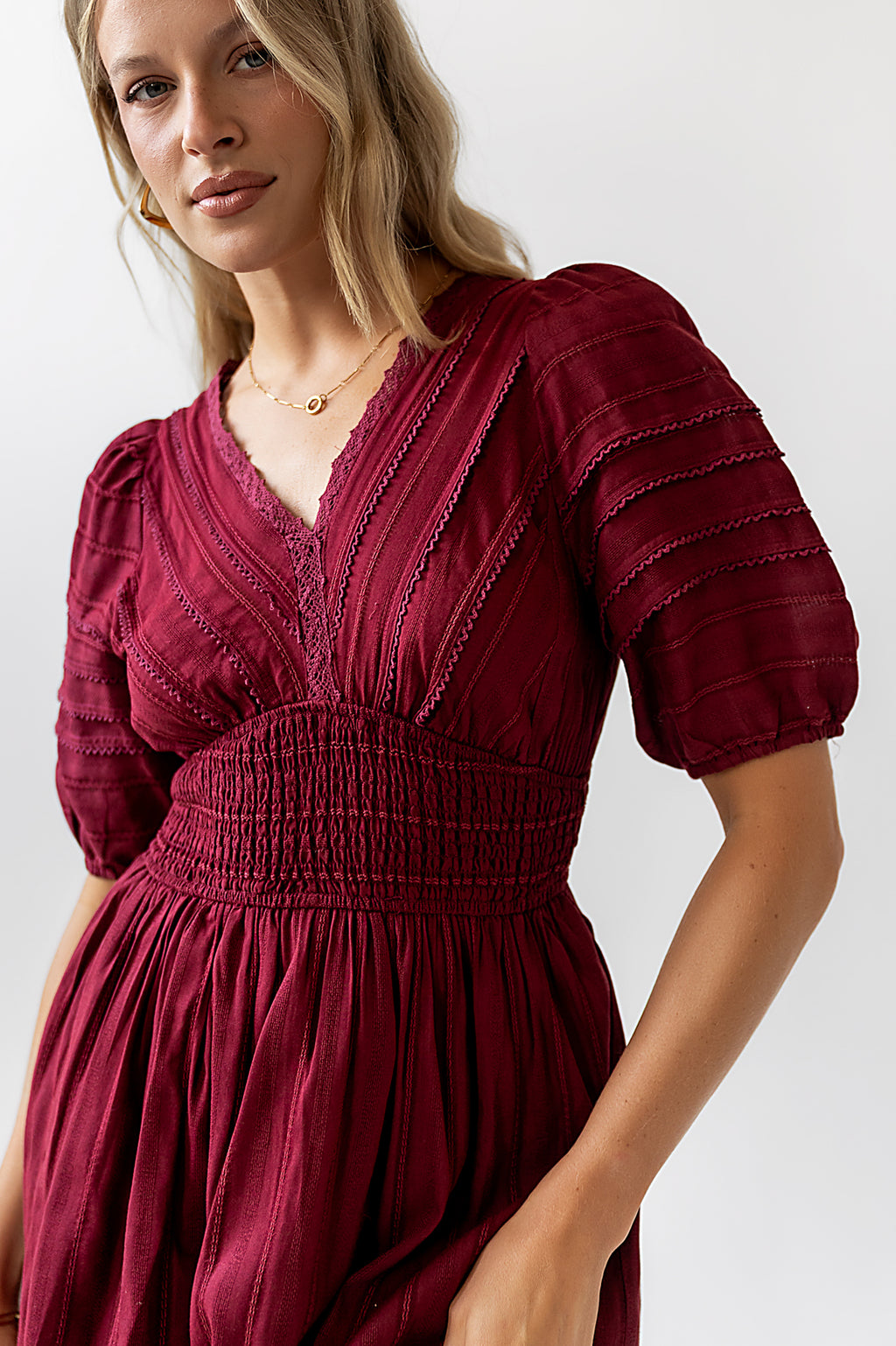 Short Puff Sleeves with Elastic Cuff