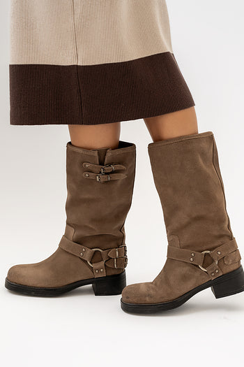  Boot in Taupe 