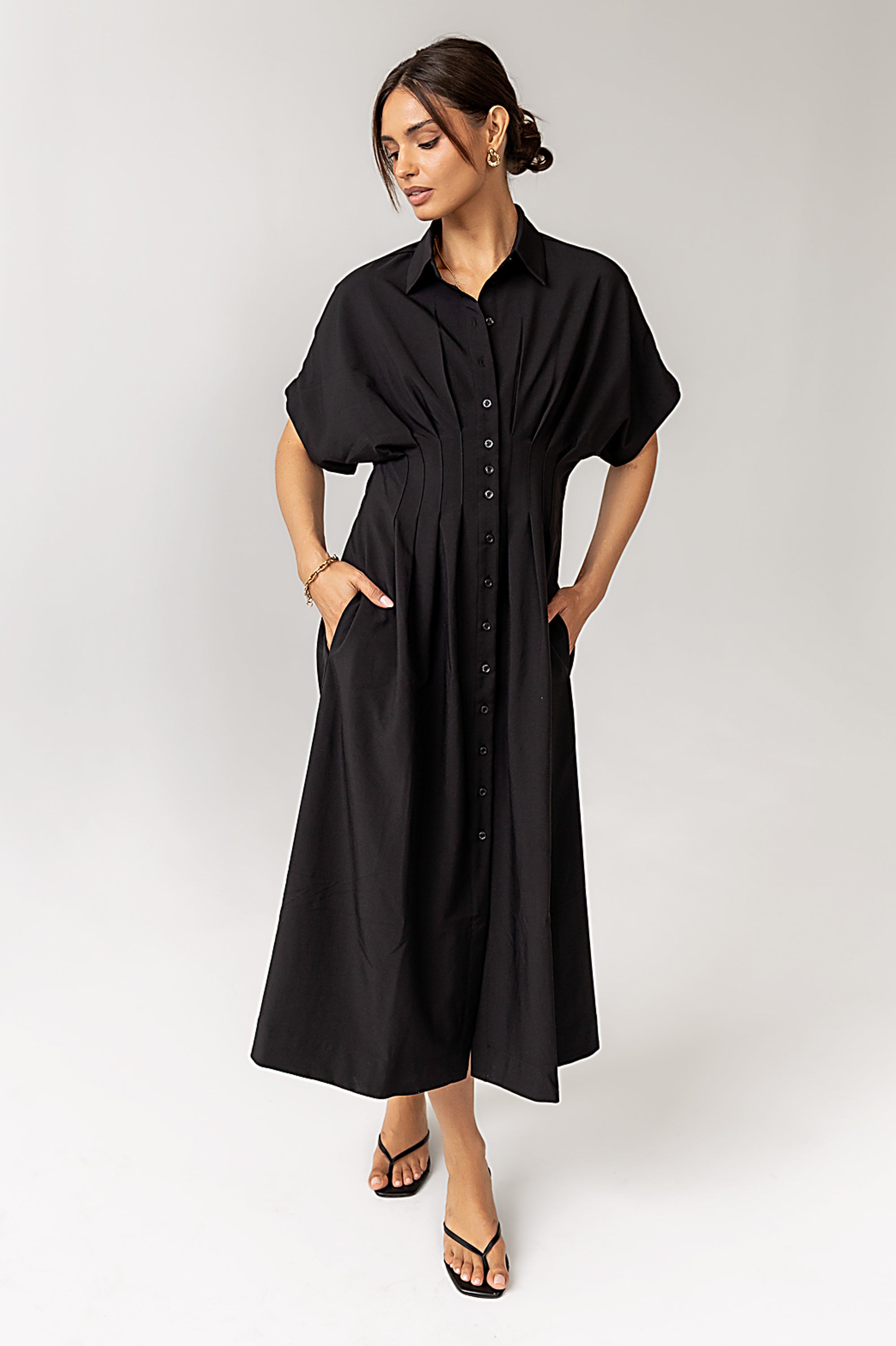 Collins Maxi Dress in Black