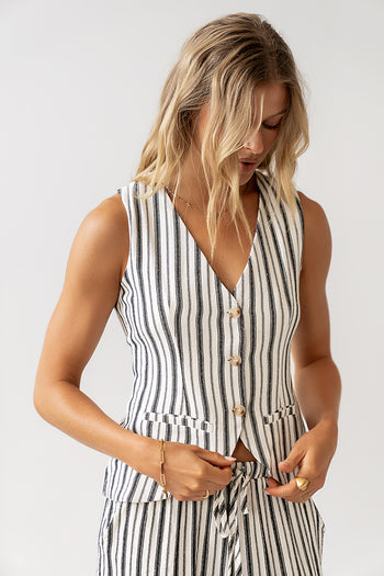 Front Button Closure