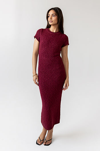  Dress in Plum