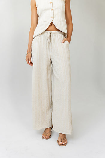Striped Baggy Pants