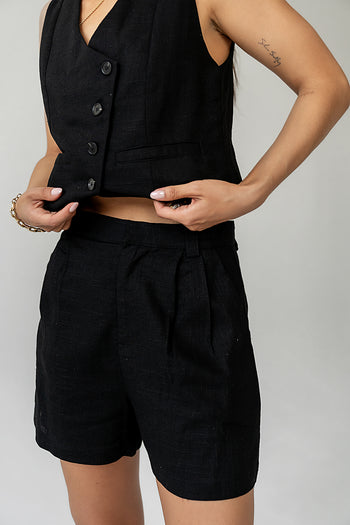 Clara Pleated Shorts