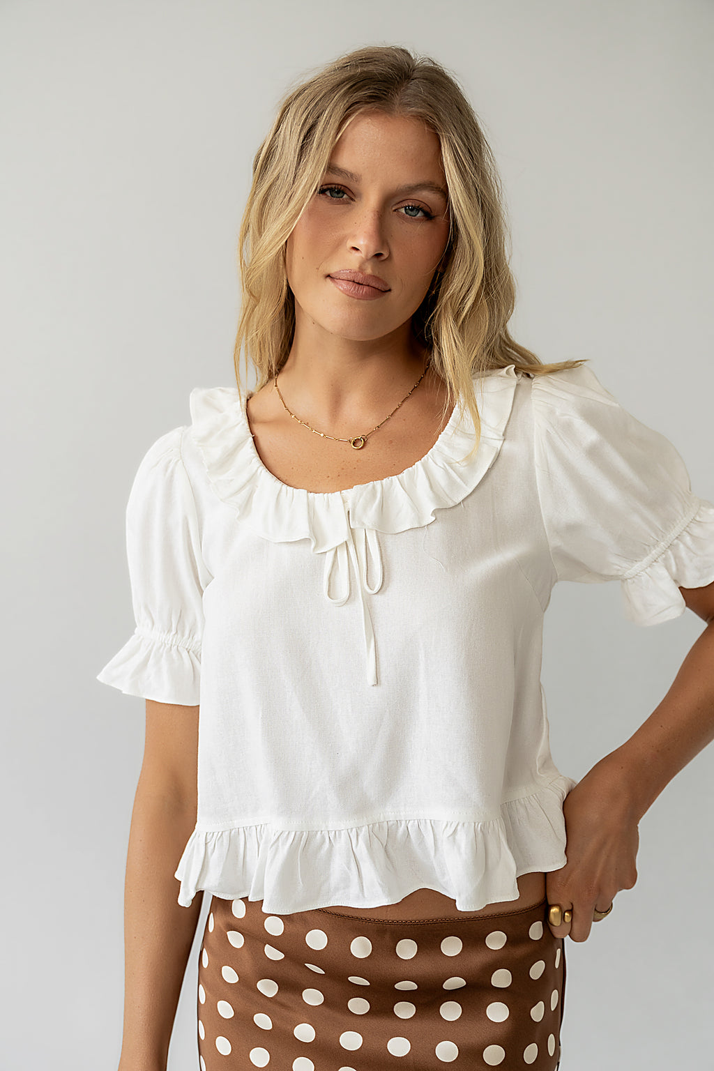 CUFFED SHORT SLEEVED