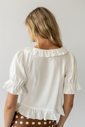 SHORT SLEEVE BLOUSE 