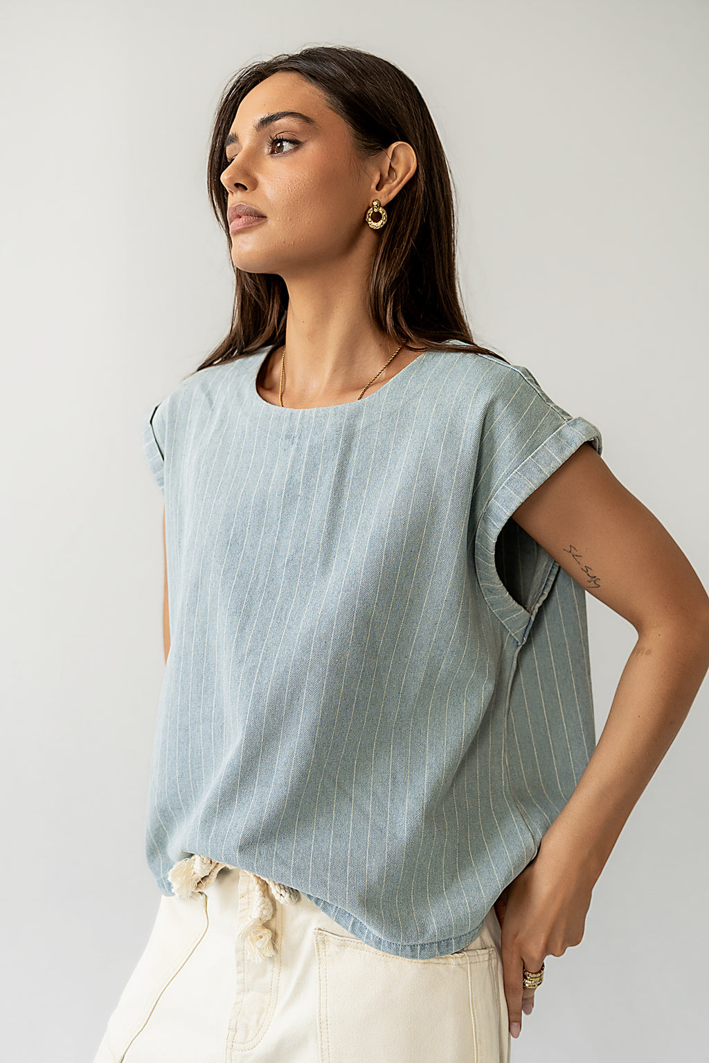  Striped Denim 