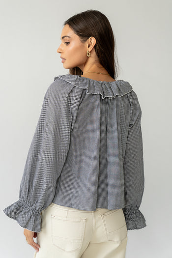 Gingham Blouse 