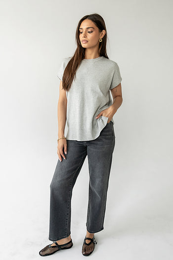 GREY BLOUSE