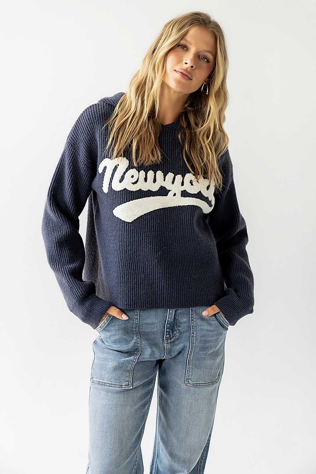 NEWYORK GRAPHIC SWEATER 