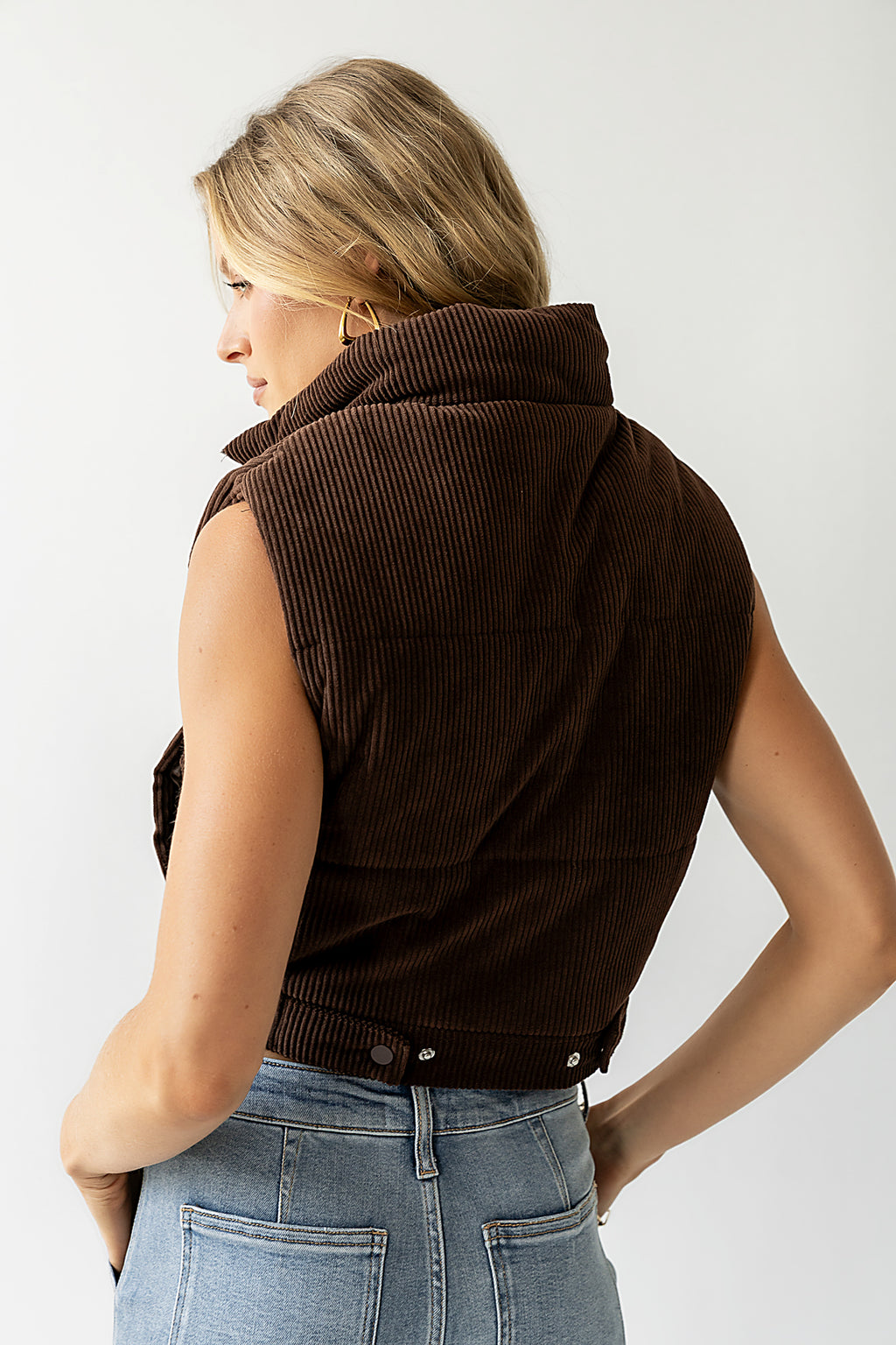 Vest in Brown