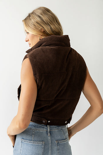 Vest in Brown