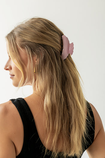 Hair Claw Clip IN PINK 