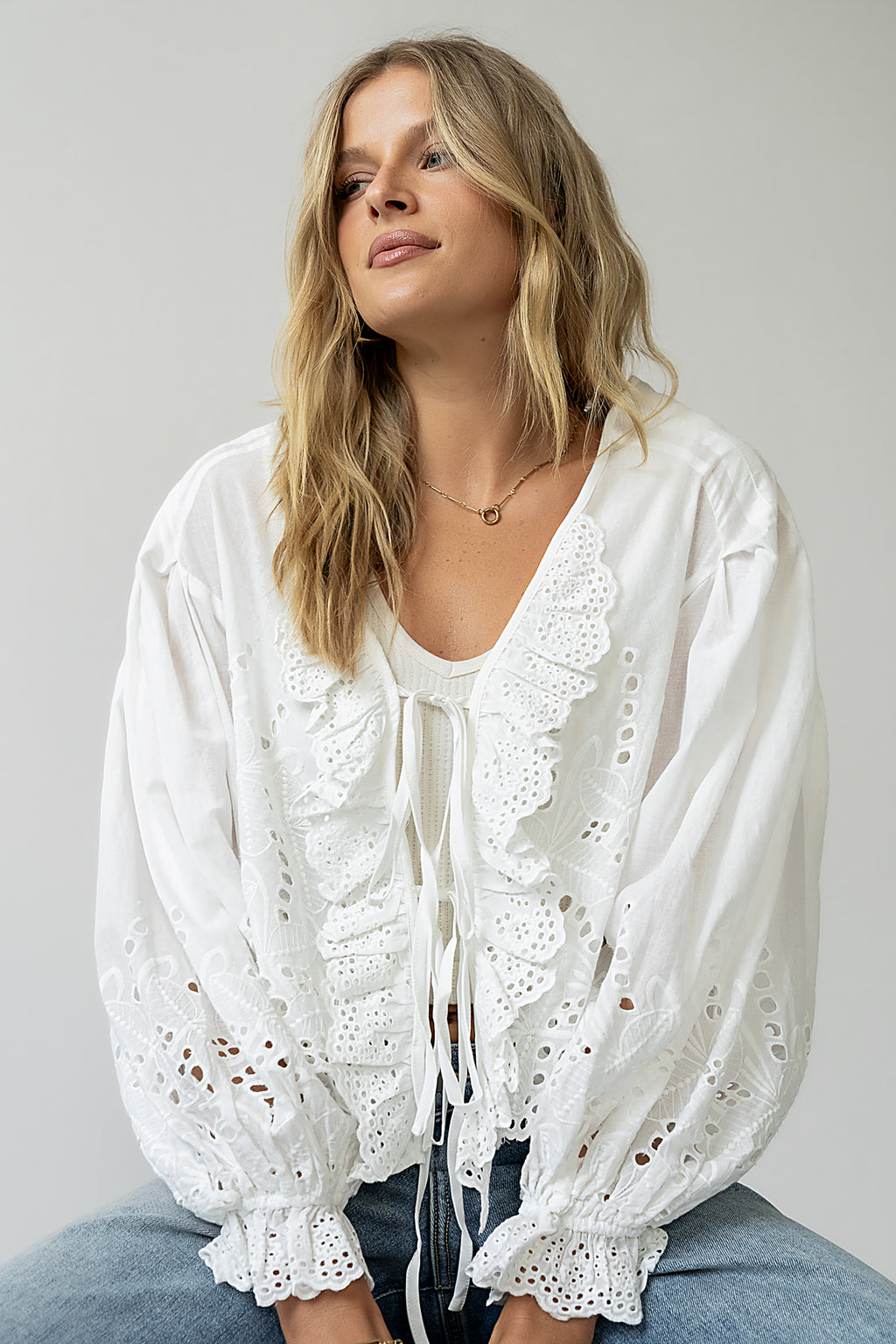 IVORY BLOUSE 