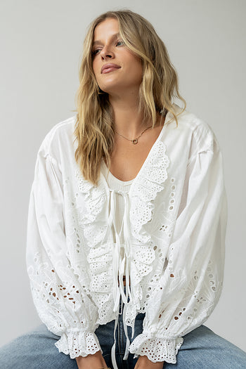 IVORY BLOUSE 