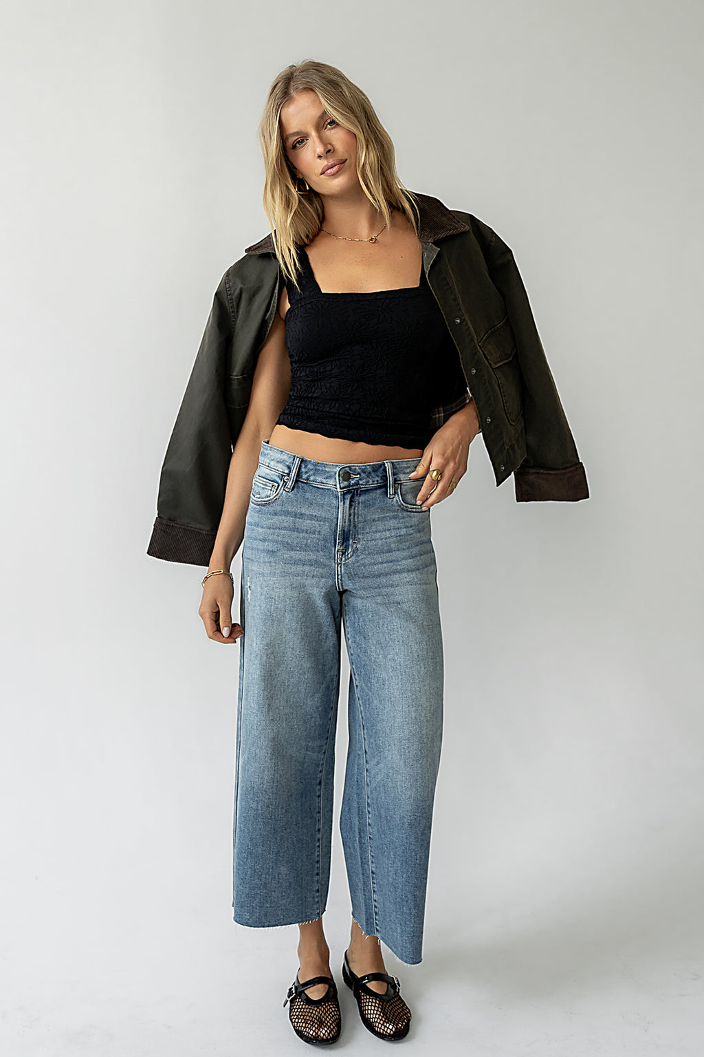 Heartbreaker Cami in Jet Black - FINAL SALE