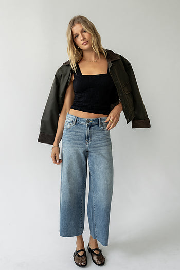 Heartbreaker Cami in Jet Black - FINAL SALE
