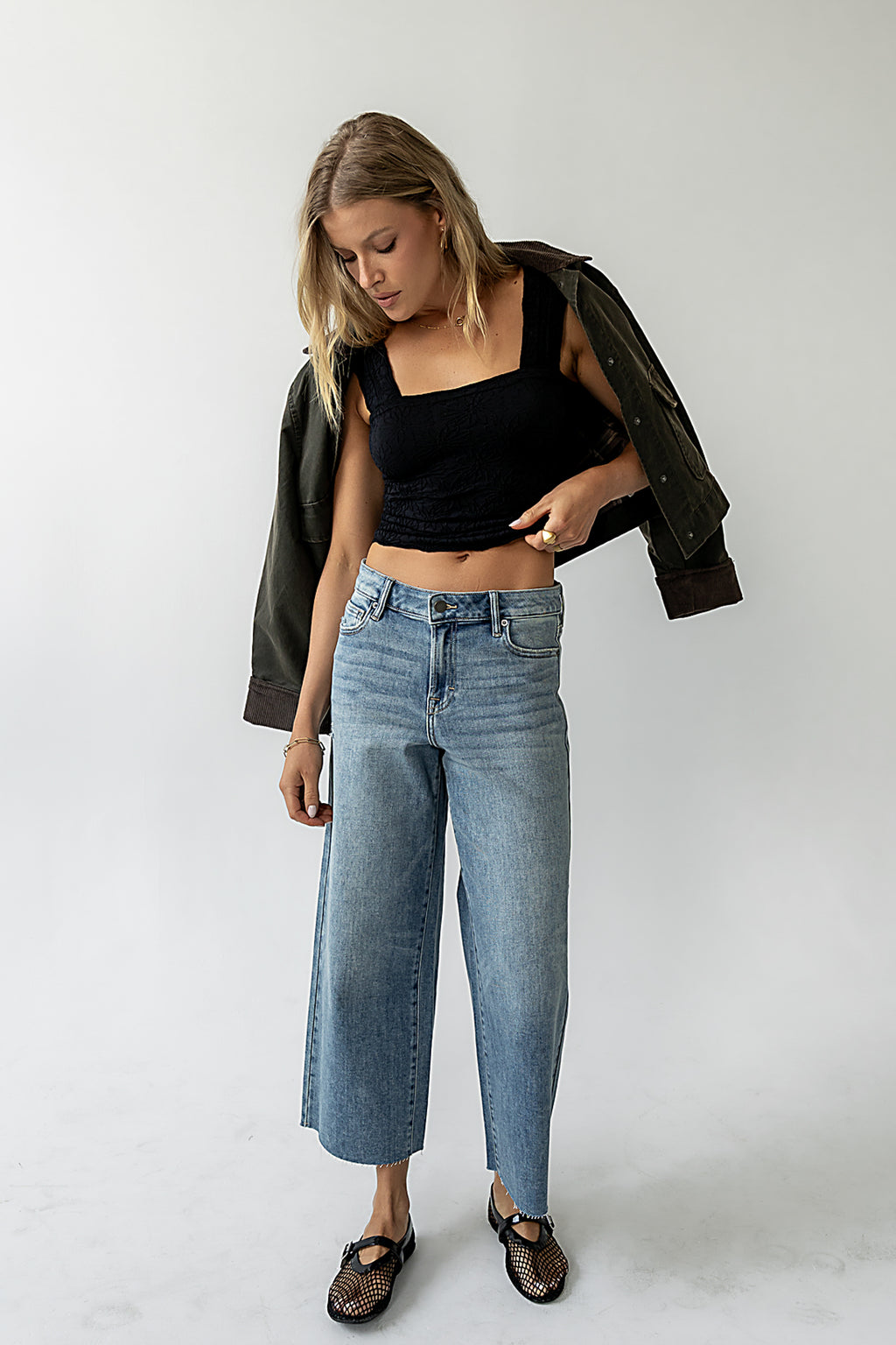 Heartbreaker Cami in Jet Black - FINAL SALE