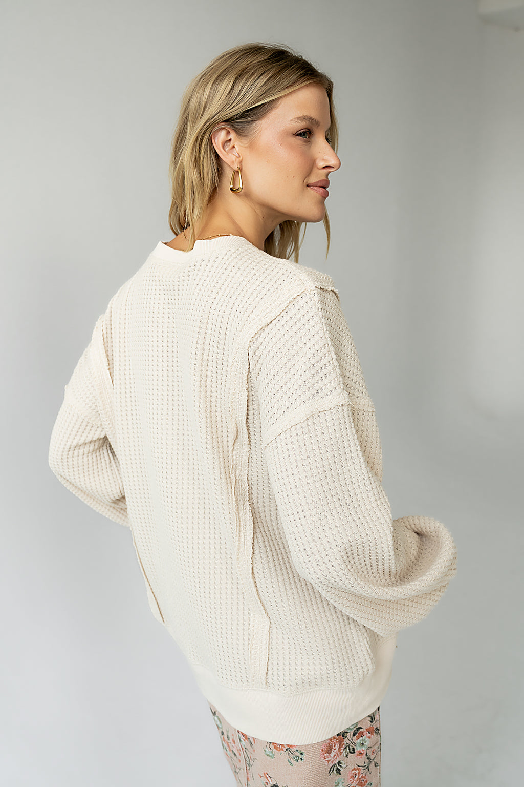 Waffle Knit Top 