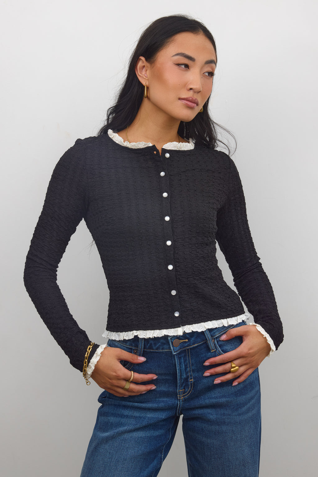 Blouse in Black
