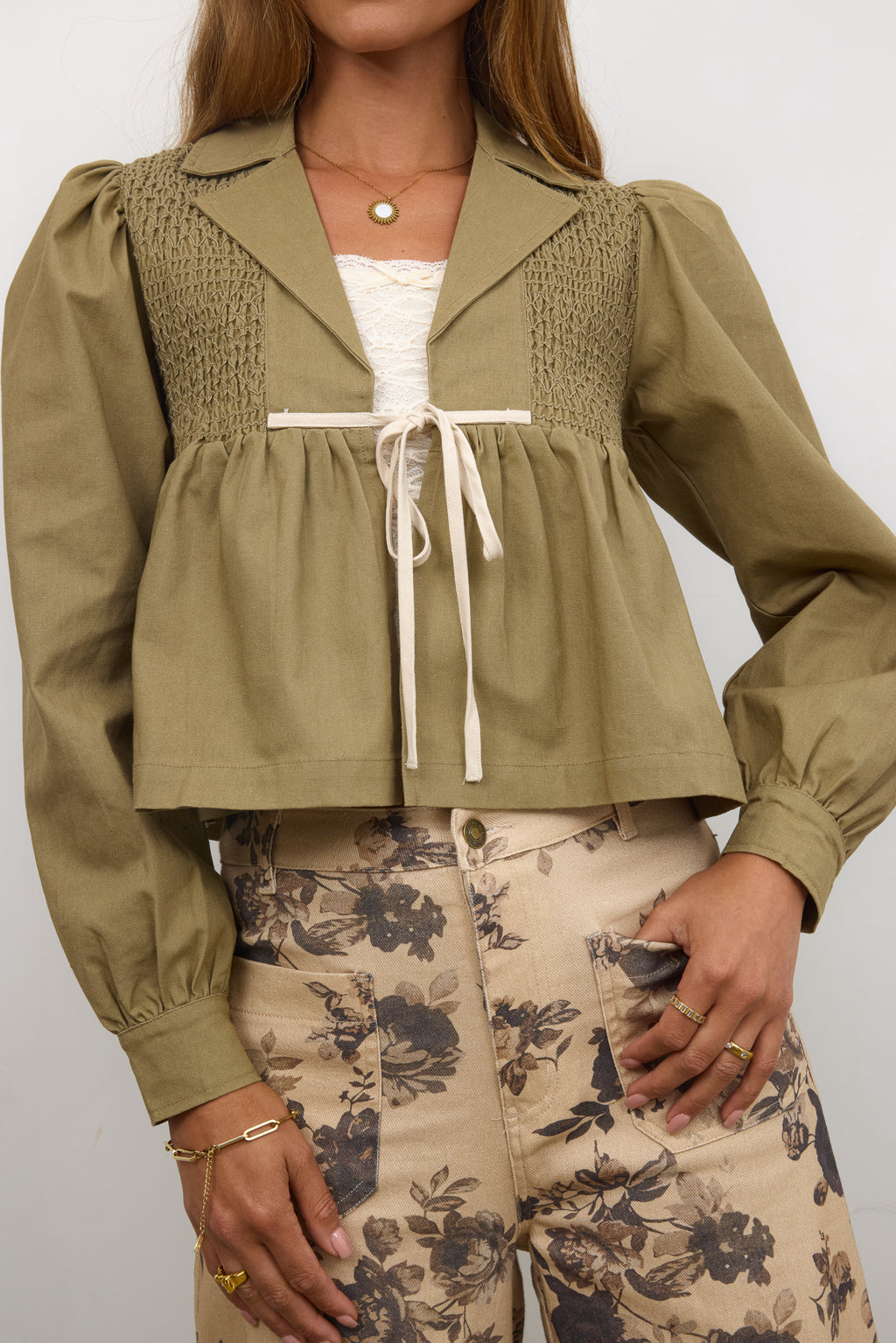 Smocked Chest
