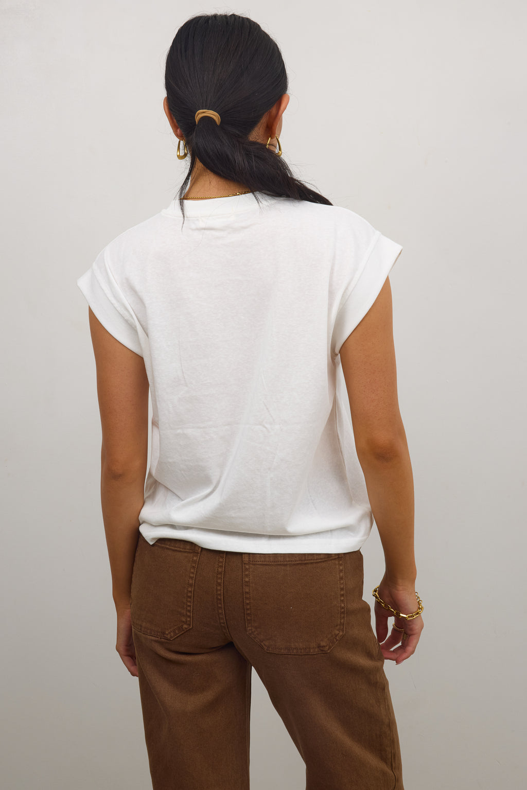 BASIC WHITE TEE SHIRT 