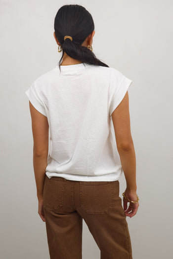 BASIC WHITE TEE SHIRT 
