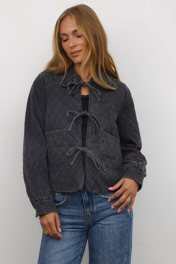 Jacket in Faded Black