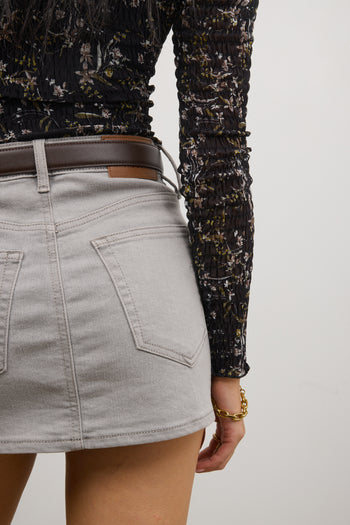 Oshen Leather Belt in Brown