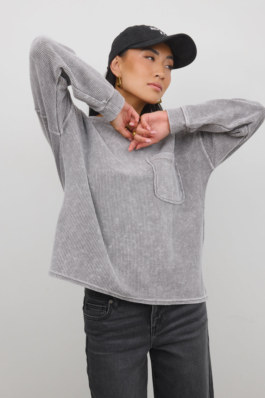 ribbed hems