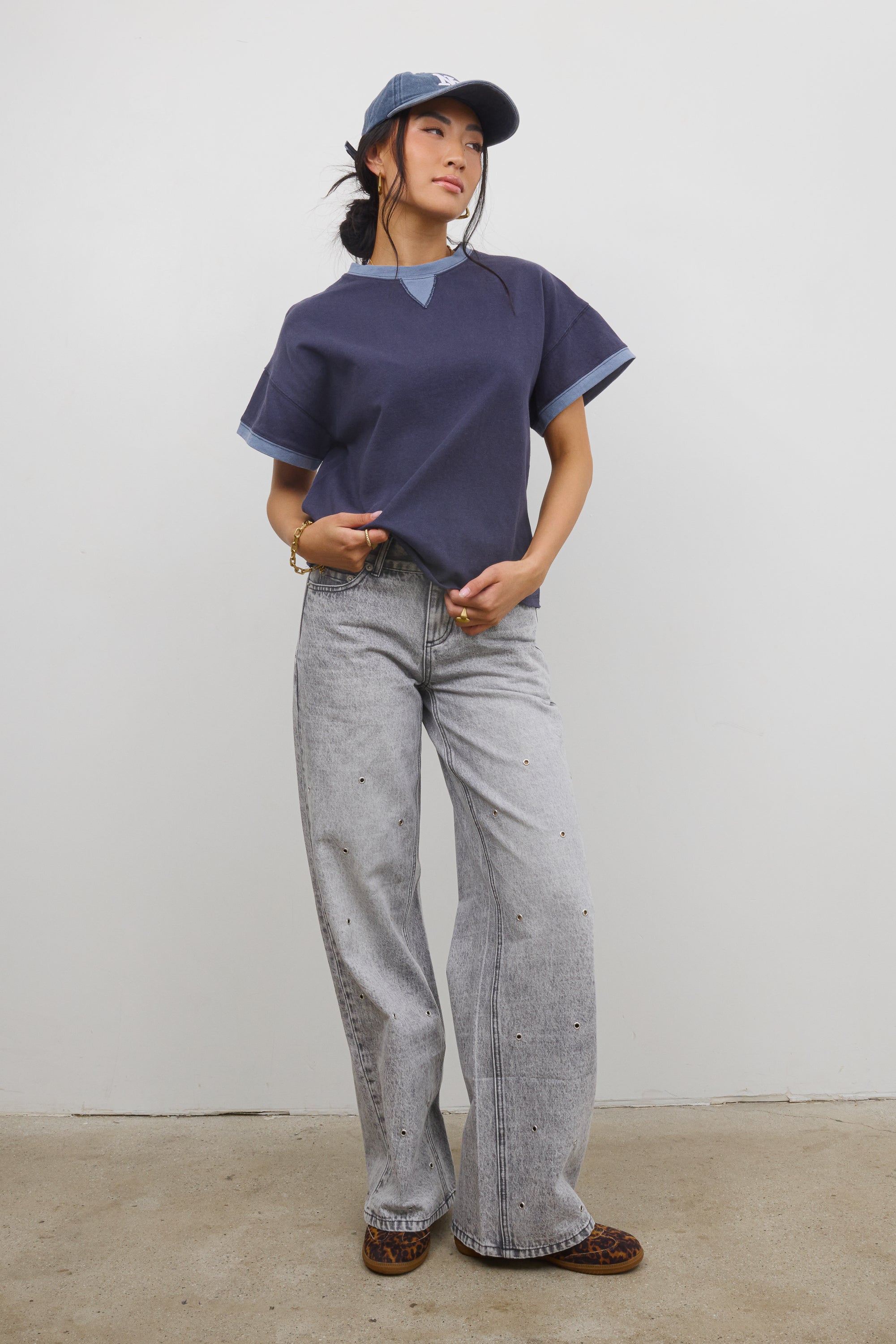 Joshua Grommet Baggy Jeans - FINAL SALE