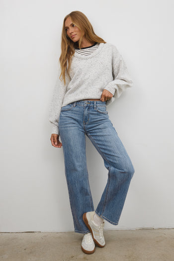 Deep Relaxed Neckline