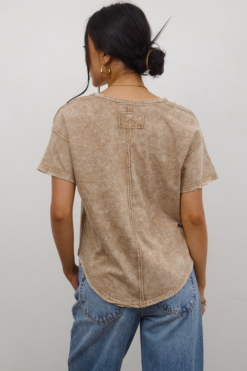 top in Brown