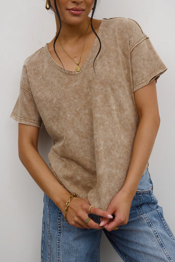 DEEP ROUND NECKLINE 