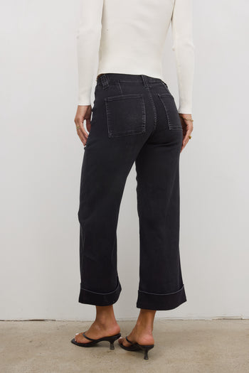 Kayden Cuffed Wide Leg Jeans - FINAL SALE
