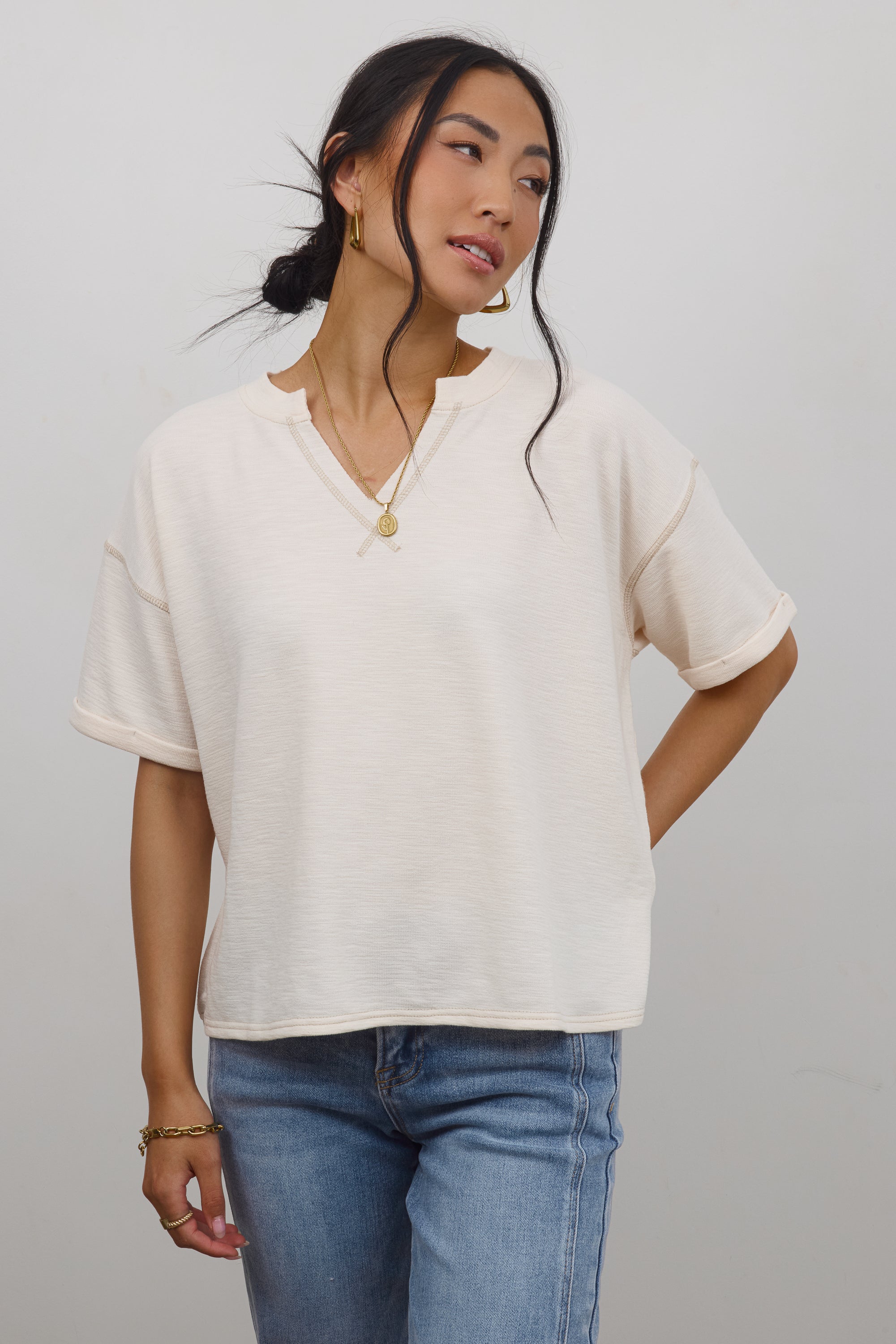 Soren Oversized Top - FINAL SALE