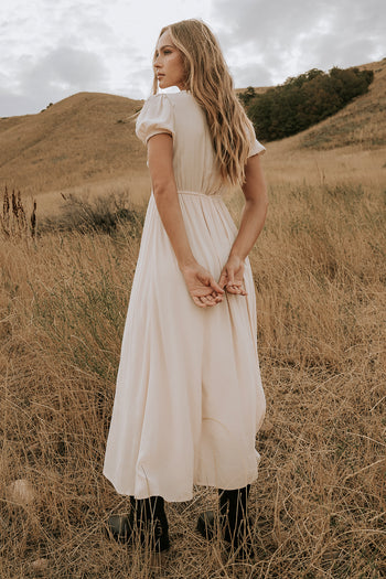Kaydence Maxi Dress in Cream - FINAL SALE