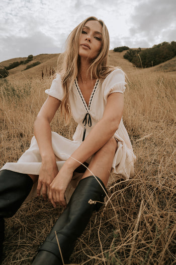 Kaydence Maxi Dress in Cream - FINAL SALE