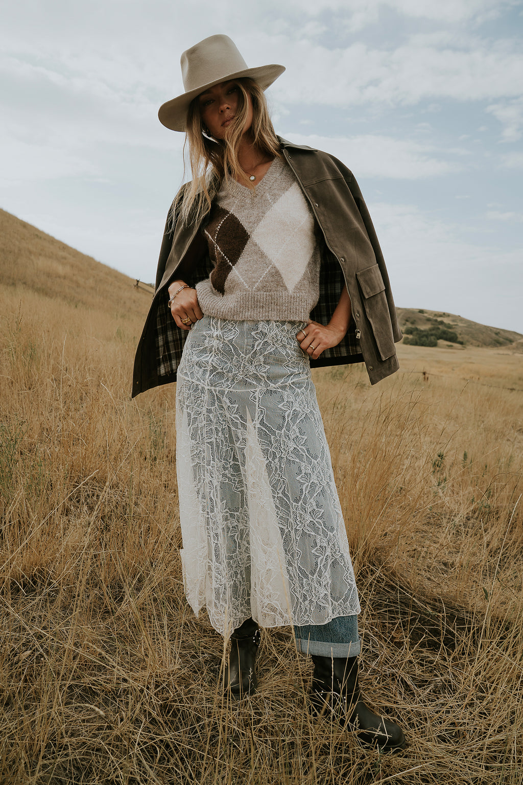 Carly Vegan Leather Jacket in Dark Olive - FINAL SALE