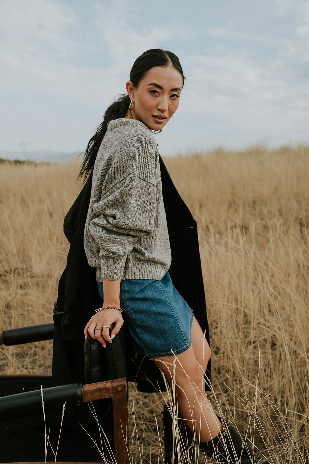 Sweater in Grey