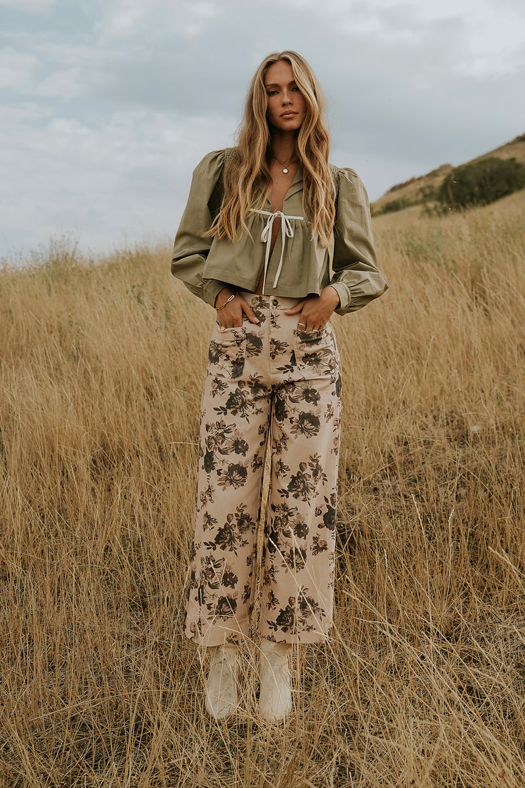LONG SLEEVE  BLOUSE