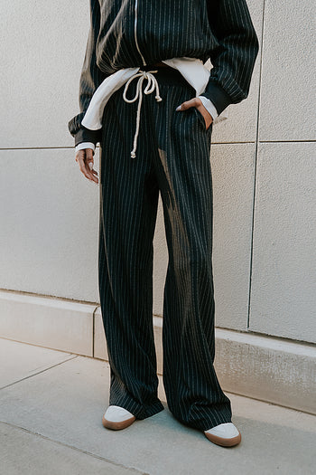 Valeria Striped Straight Leg Pants - FINAL SALE